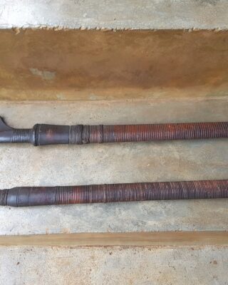 A pair of Old Toraja Traditional Swords (La’bo’ Penai)