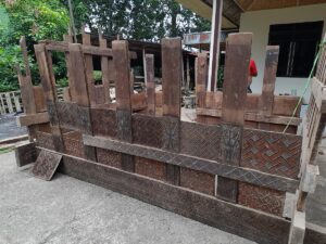A small size of old Toraja Tongkonan House