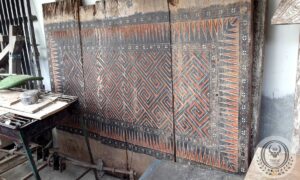 Antique Toraja Rice Barn Ceiling Panels (Sane') 170cm x 120cm