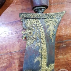 Keris Betok With Dragon-patterned Blade Keris Betok With Dragon-patterned Blade