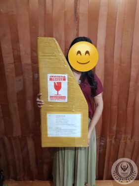 Toraja Tongkonan Small Triangle Wood Panels 70cm x 80cm