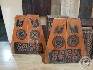Wood Carving Panels from Toraja Tongkonan Wall Panel (Sa'dan Andulan)
