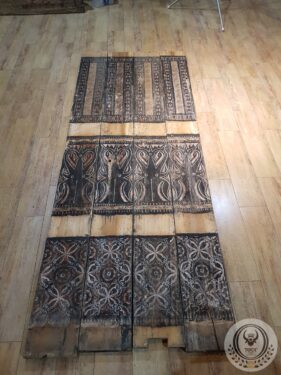 Wood Carving Panels from Toraja Tongkonan Wall Panel (Sa'dan Andulan)