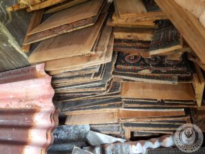 Wood Carving Panels from Toraja Tongkonan Wall Panel (Sa'dan Andulan)