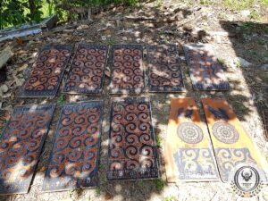Wood Carving Panels from Toraja Tongkonan Wall Panel (Sa'dan Andulan)