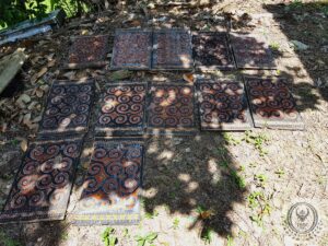 Wood Carving Panels from Toraja Tongkonan Wall Panel (Sa'dan Andulan)