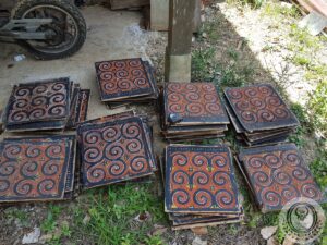 Wood Carving Panels from Toraja Tongkonan Wall Panel (Sa'dan Andulan)