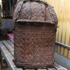 Old Toraja Rattan Basket Bag