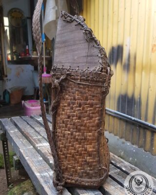 Old Toraja Rattan Basket Bag