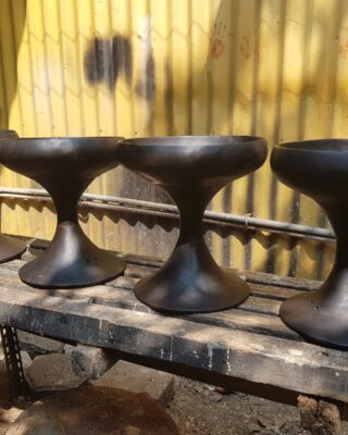 Toraja Kandean Dulang (Traditional Wooden Bowls) - (Height 26cm x Diameter 25cm)