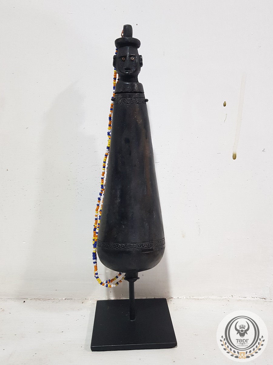 Water Buffalo Horn Medicine Container Water Buffalo Horn Medicine Container